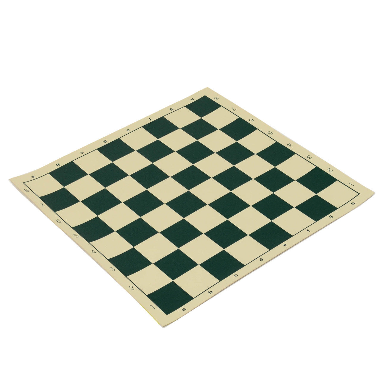 Analysis Vinyl Chess Board – 12" Portable with Algebraic Notation (Choose Your Color)