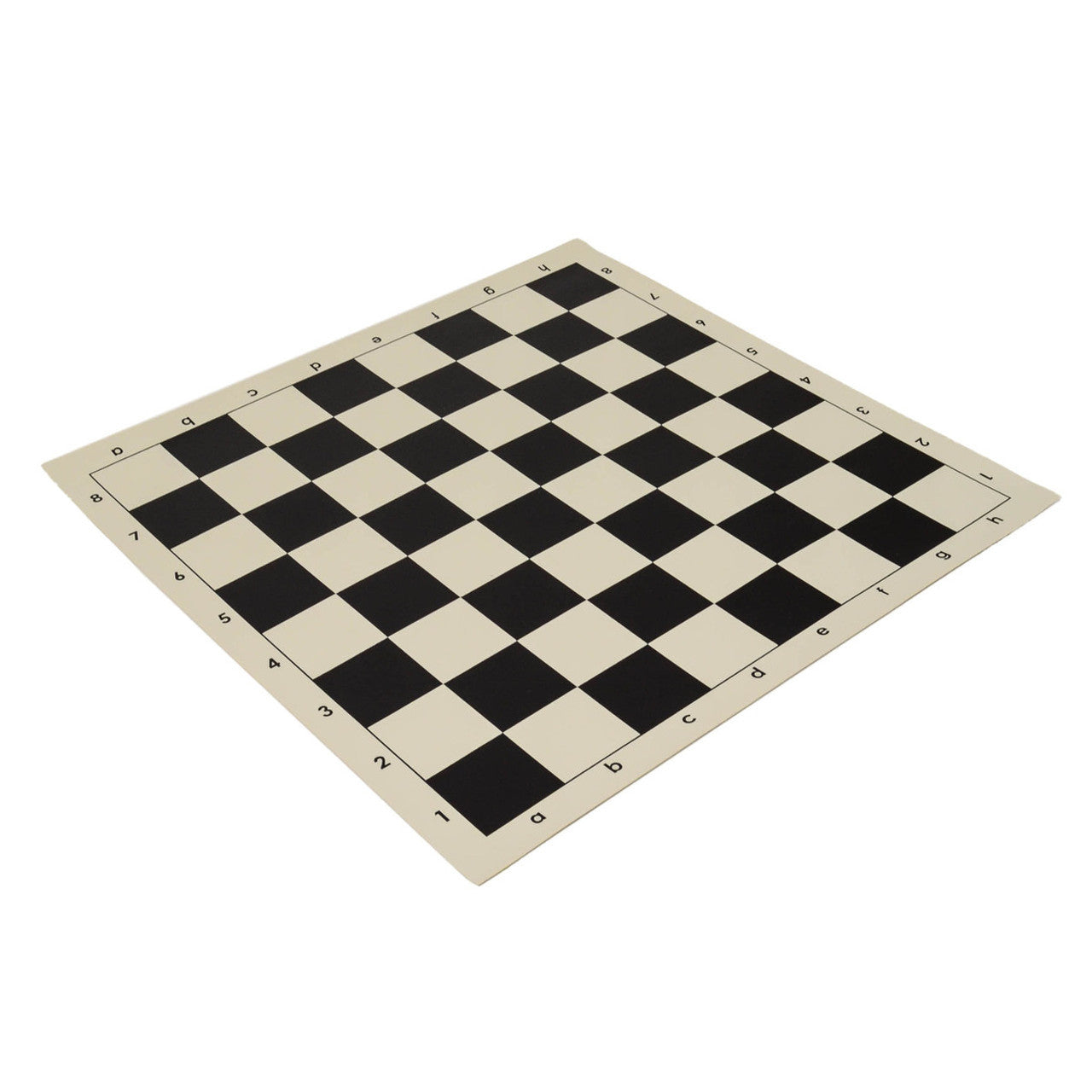 Large Vinyl Chess Board – 22" with Algebraic Notation (Choose Your Color)