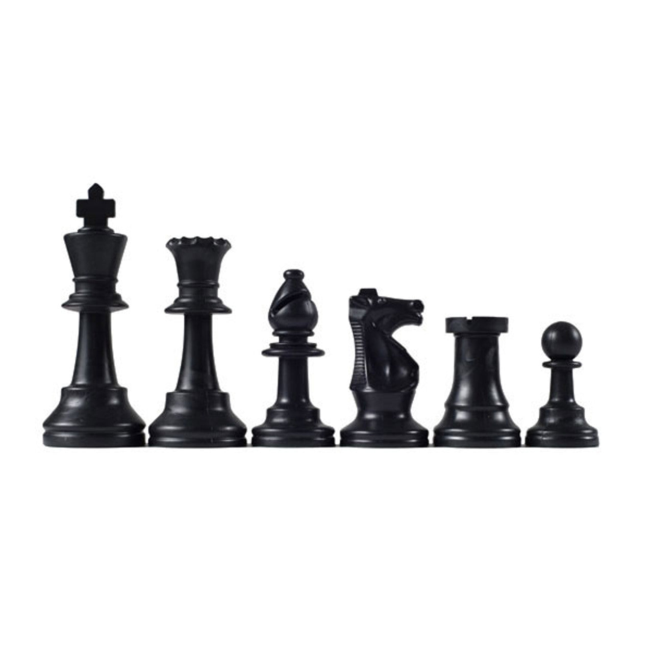 Heavy Tournament Chess Pieces – Half Set – Weighted Plastic (Choose Your Color)