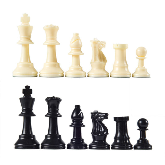 Analysis Club Chess Pieces – Small Unweighted Plastic, Paper Felt Base