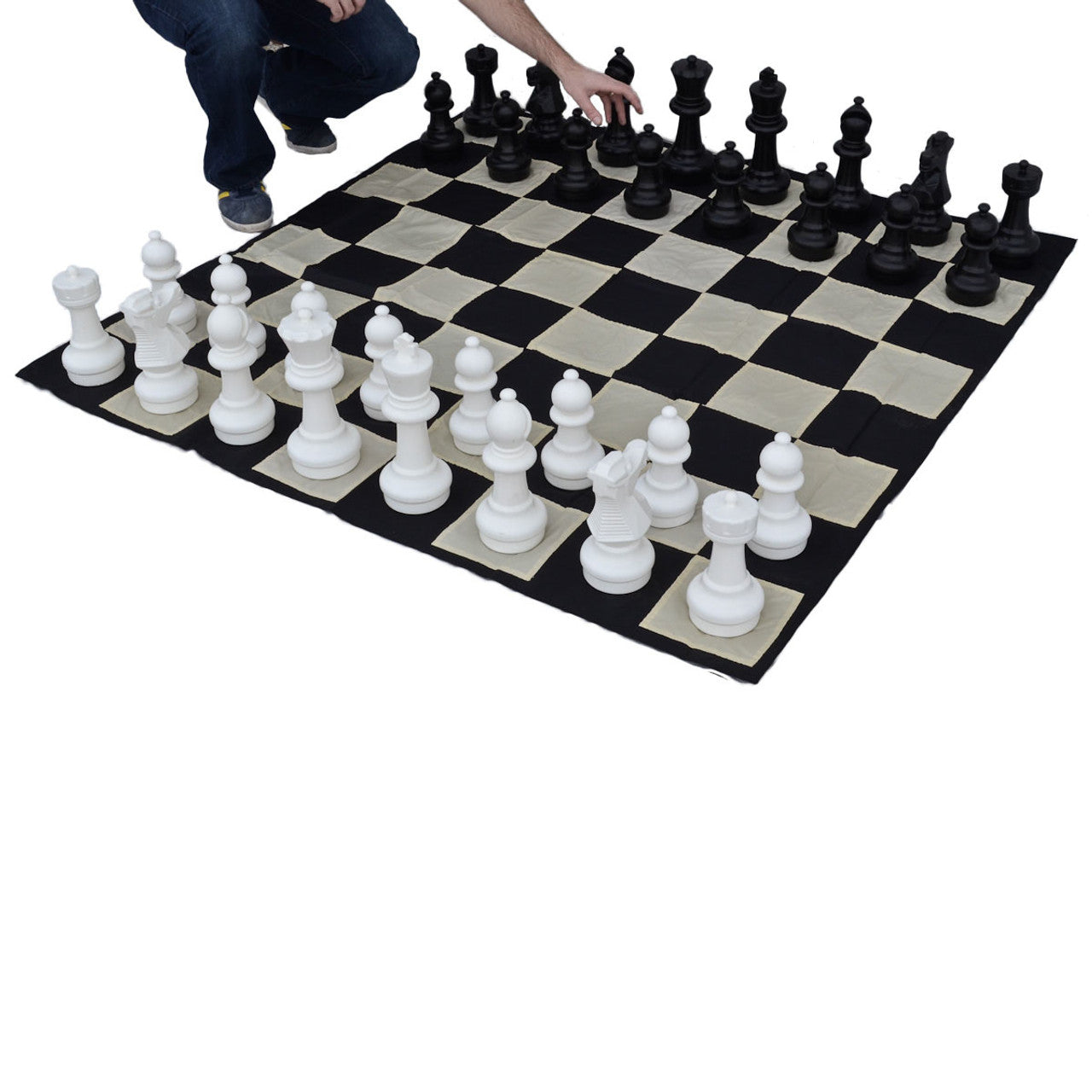 Giant Chess Set – 12” Outdoor Edition