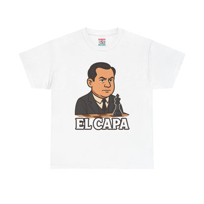 ♟️ El Capa – Legendary Capablanca Chess T-Shirt | Unisex Heavy Cotton Tee