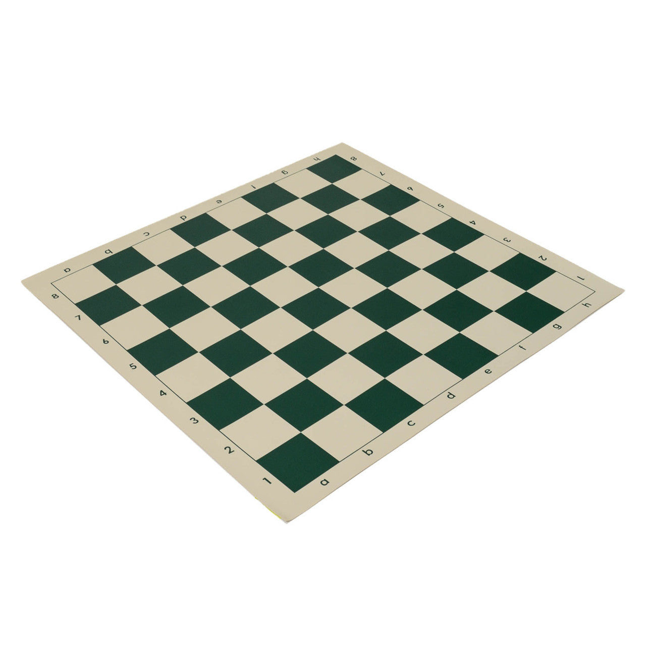 Basic Vinyl Chess Board – 20" Tournament Size with Algebraic Notation (Choose Your Color)