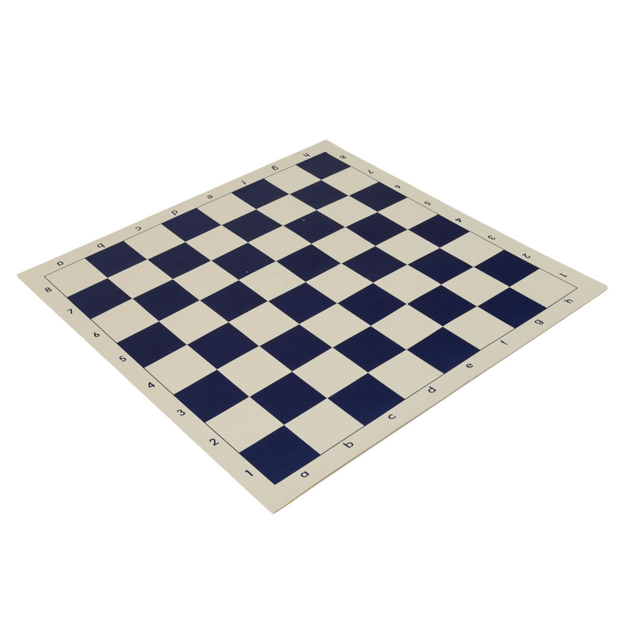 Basic Vinyl Chess Board – 20" Tournament Size with Algebraic Notation (Choose Your Color)
