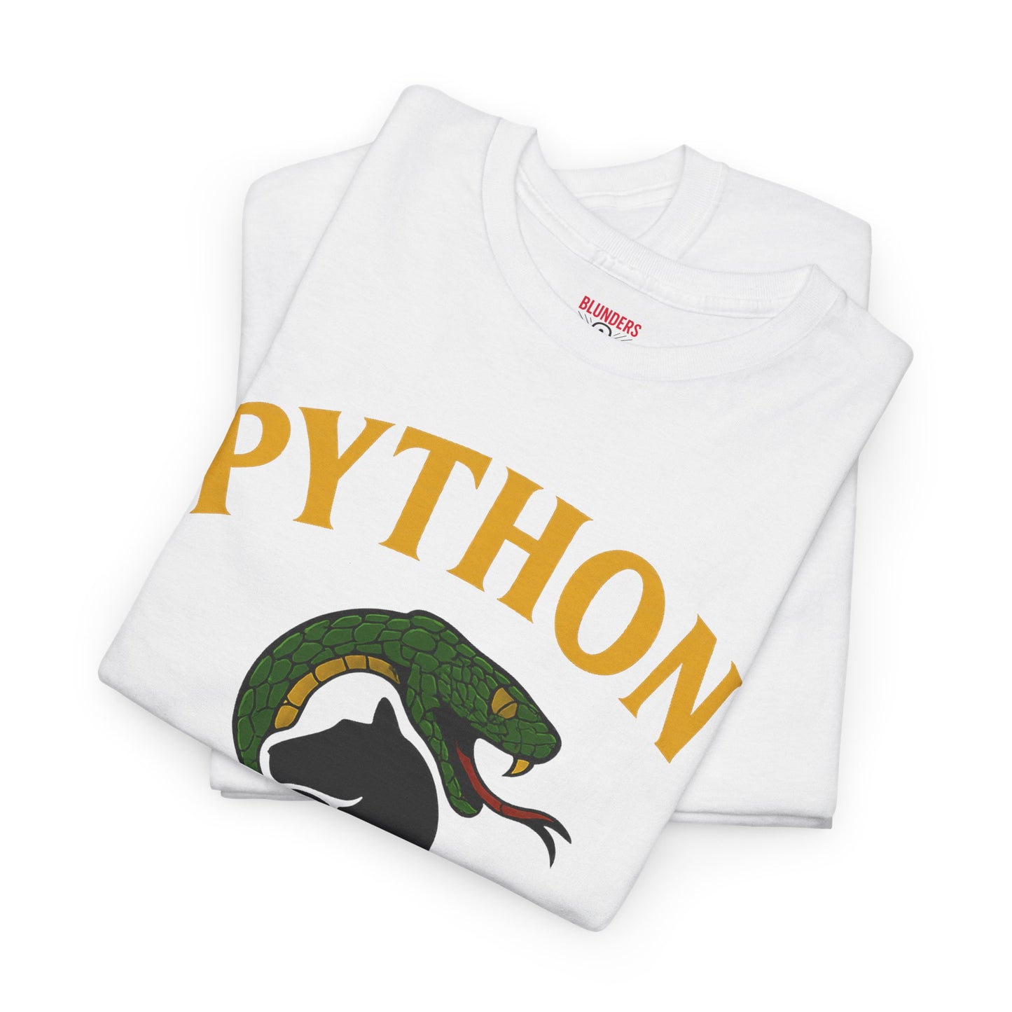 🐍♟ Python Strategy Tee – Strike & Checkmate | Unisex Heavy Cotton Tee