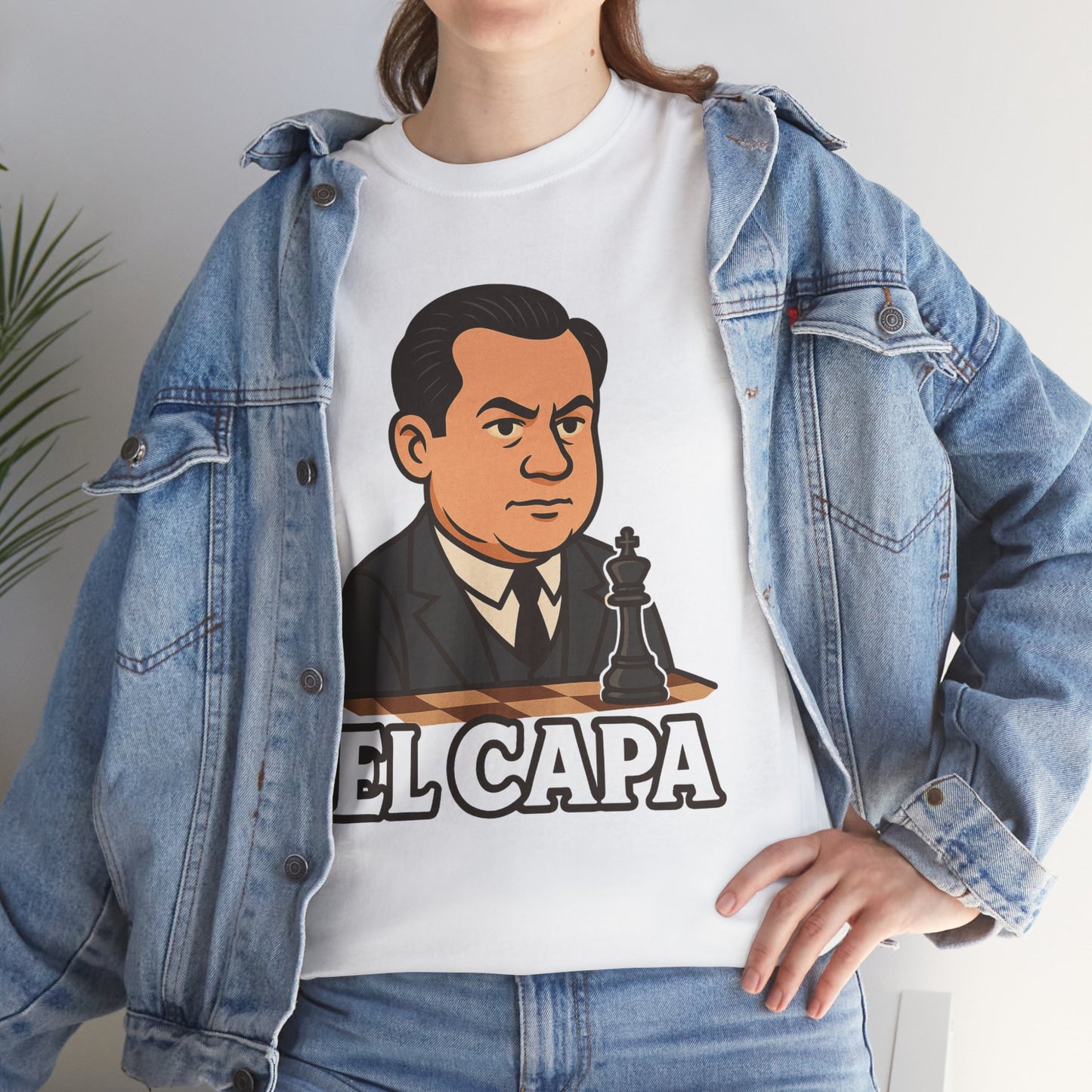 ♟️ El Capa – Legendary Capablanca Chess T-Shirt | Unisex Heavy Cotton Tee