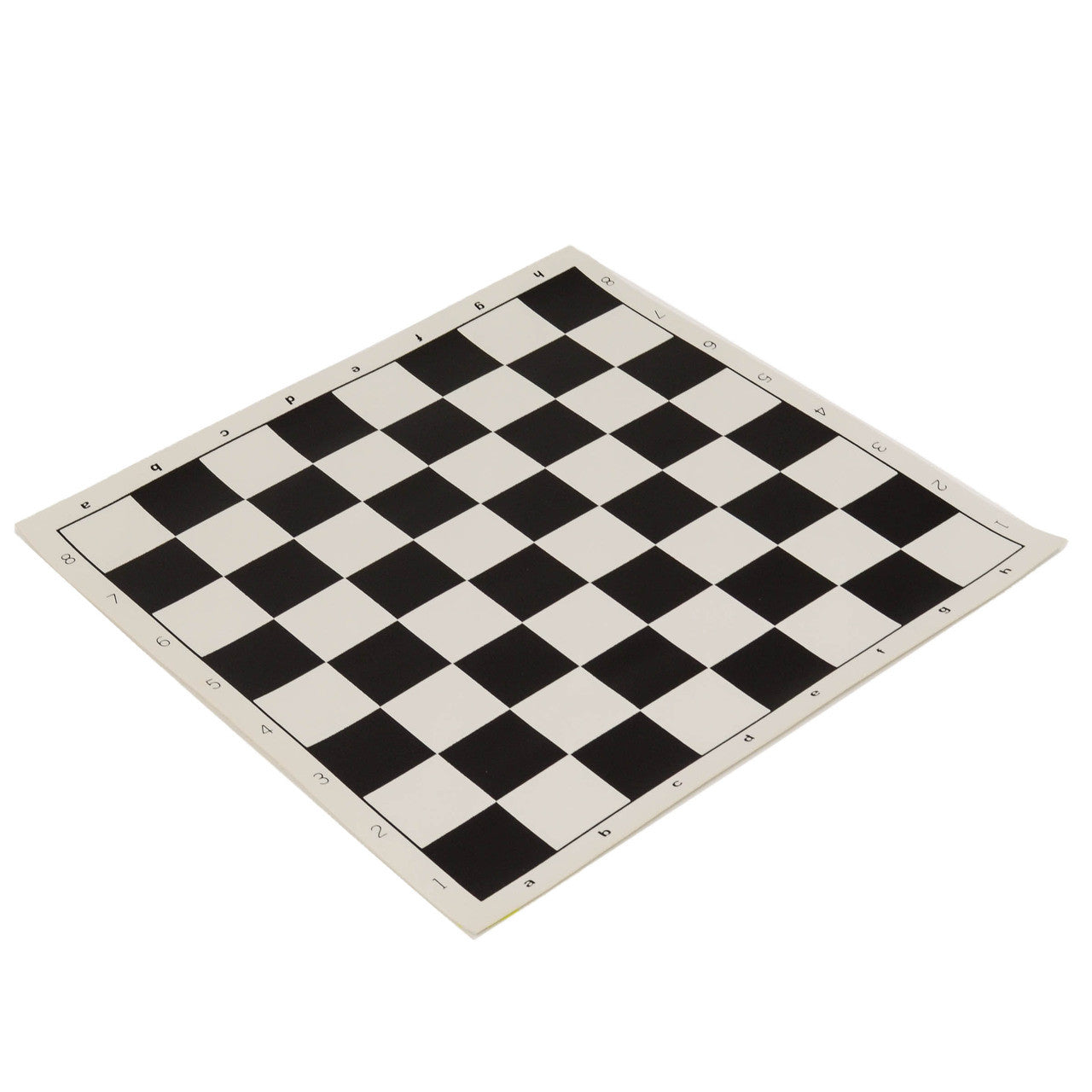 Analysis Vinyl Chess Board – 12" Portable with Algebraic Notation (Choose Your Color)