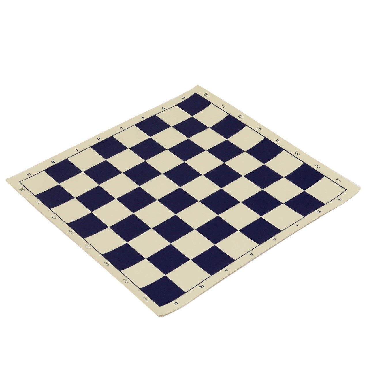 Analysis Vinyl Chess Board – 12" Portable with Algebraic Notation (Choose Your Color)