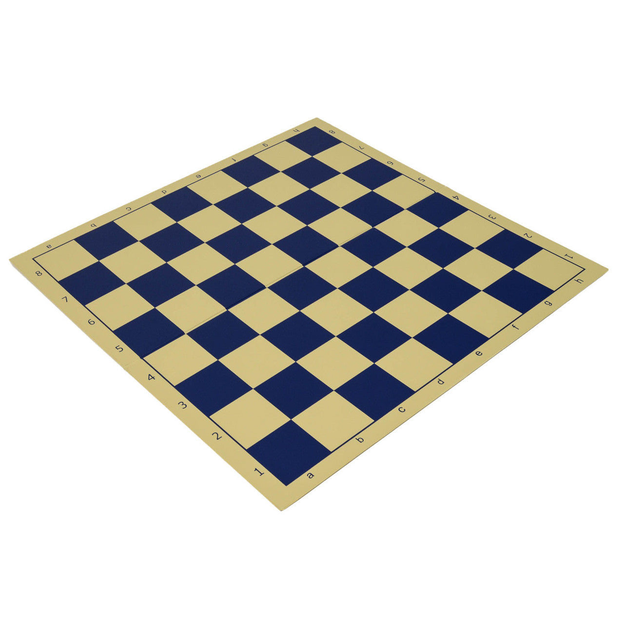 Quality PVC Folding Chess Board – 19.5" with Algebraic Notation (Choose Your Color)