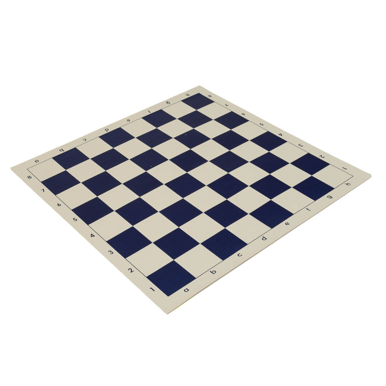 Large Vinyl Chess Board – 22" with Algebraic Notation (Choose Your Color)