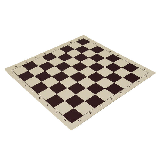 Large Vinyl Chess Board – 22" with Algebraic Notation (Choose Your Color)