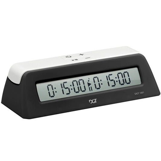DGT 1001 Digital Game Timer – Simple & Affordable Chess Clock (Choose Your Color)