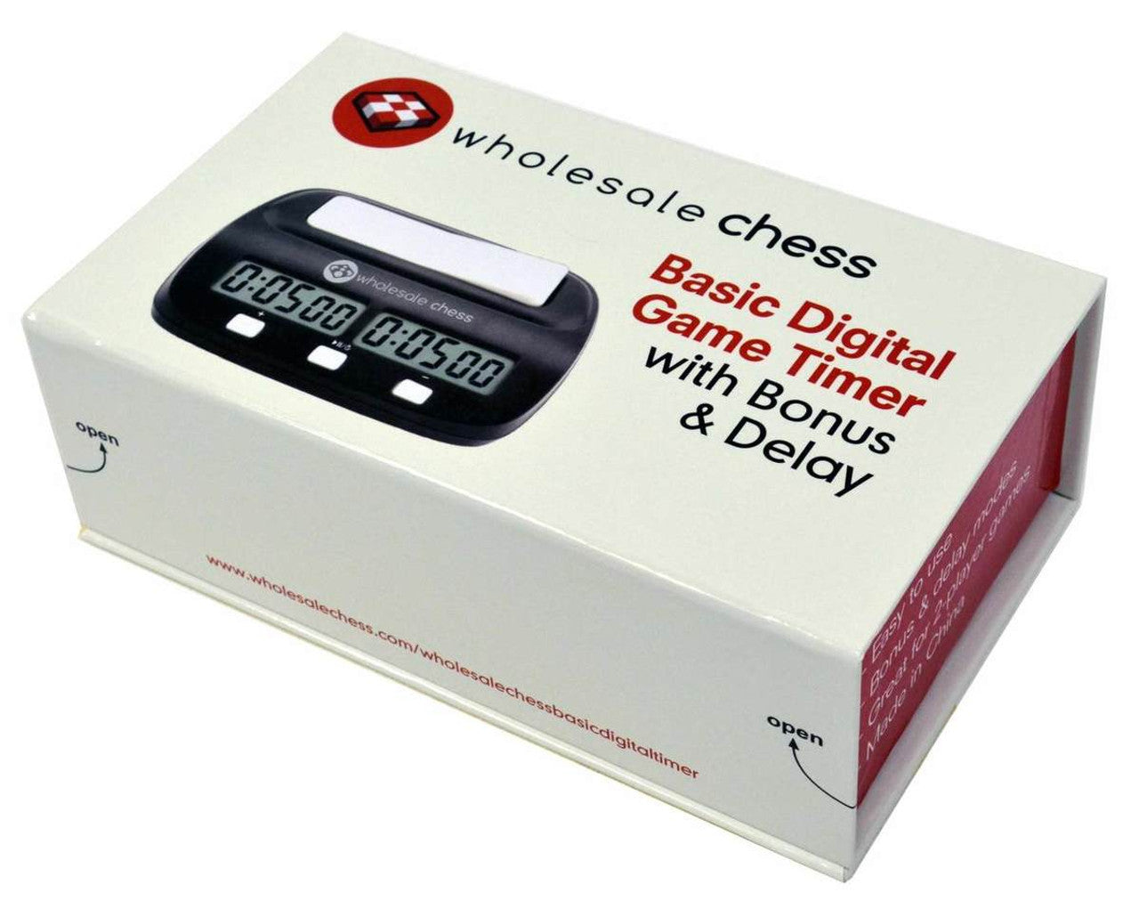 Essential Digital Chess Clock – Bonus & Delay