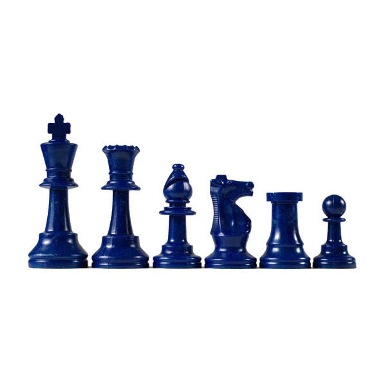 Heavy Tournament Chess Pieces – Half Set – Weighted Plastic (Choose Your Color)