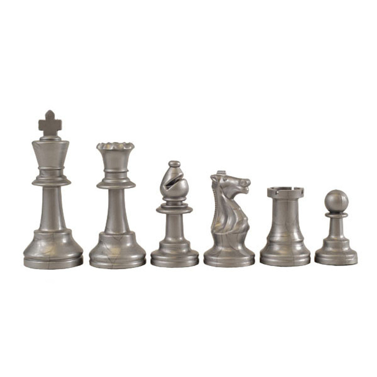 Basic Club Chess Pieces – Half Set – Unweighted Plastic (Choose Your Color)