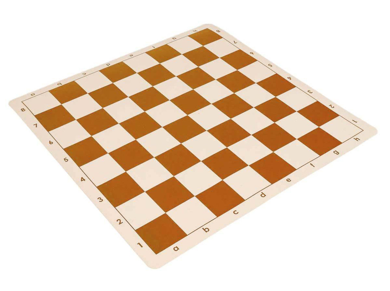 Silicone Chess Board – 19.5" with Algebraic Notation (Choose Your Color)