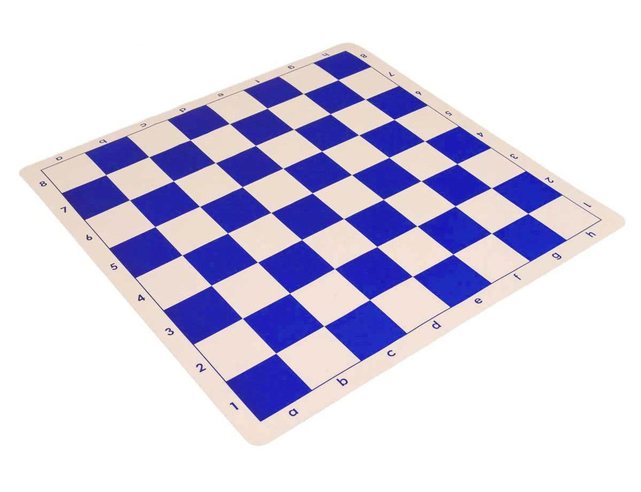 Silicone Chess Board – 19.5" with Algebraic Notation (Choose Your Color)