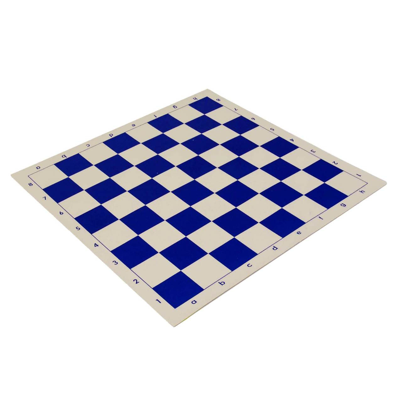 Basic Vinyl Chess Board – 20" Tournament Size with Algebraic Notation (Choose Your Color)