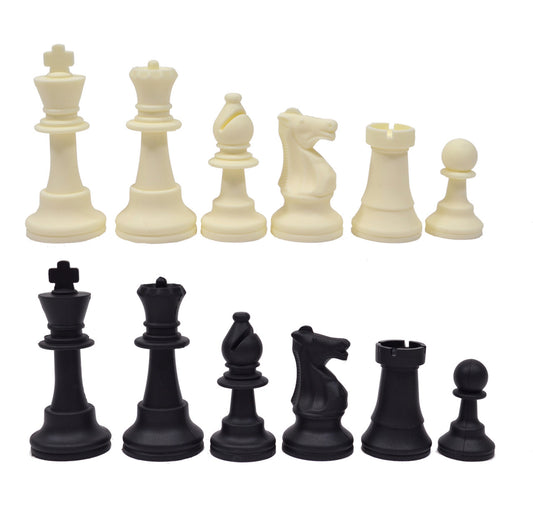 Silicone Chess Pieces – 3.5" King – Unweighted